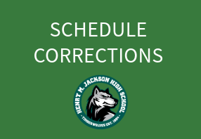  SCHEDULE CORRECTIONS GRAPHIC